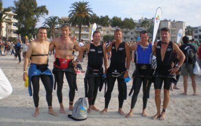 Triathleten auf Mallorca