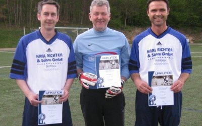 Jubiläen bei den Altherrenfußballern des SV 1911 Traisa