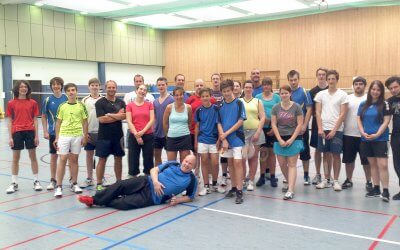 Vereinsinterne Badmintonturniere