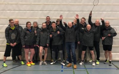 Update: Badminton-Mannschaft bislang ungeschlagen in der Hobbyliga Hessen-Süd